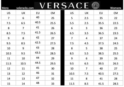 versace size chart clothing|versace women size chart.